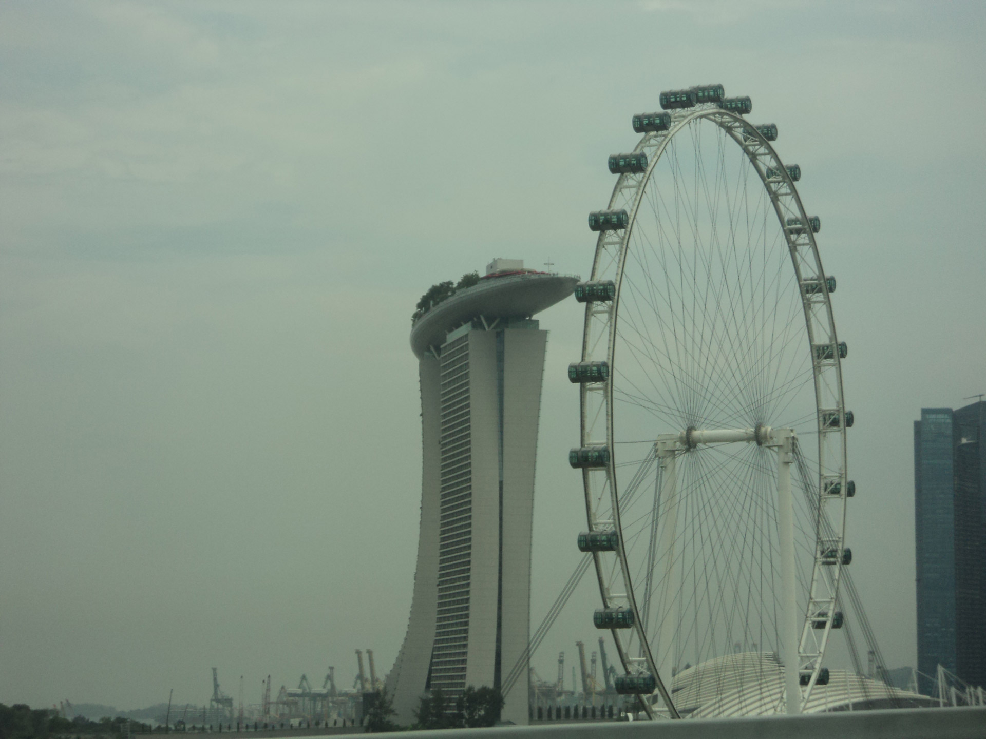singapore singapore flyer ferries wheel free photo
