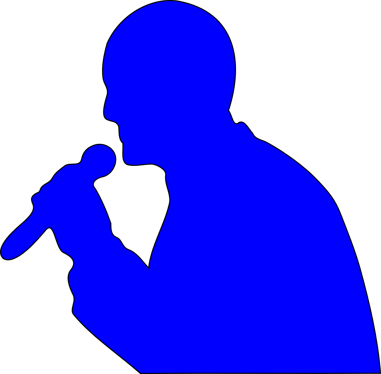 singer silhouette microphone free photo