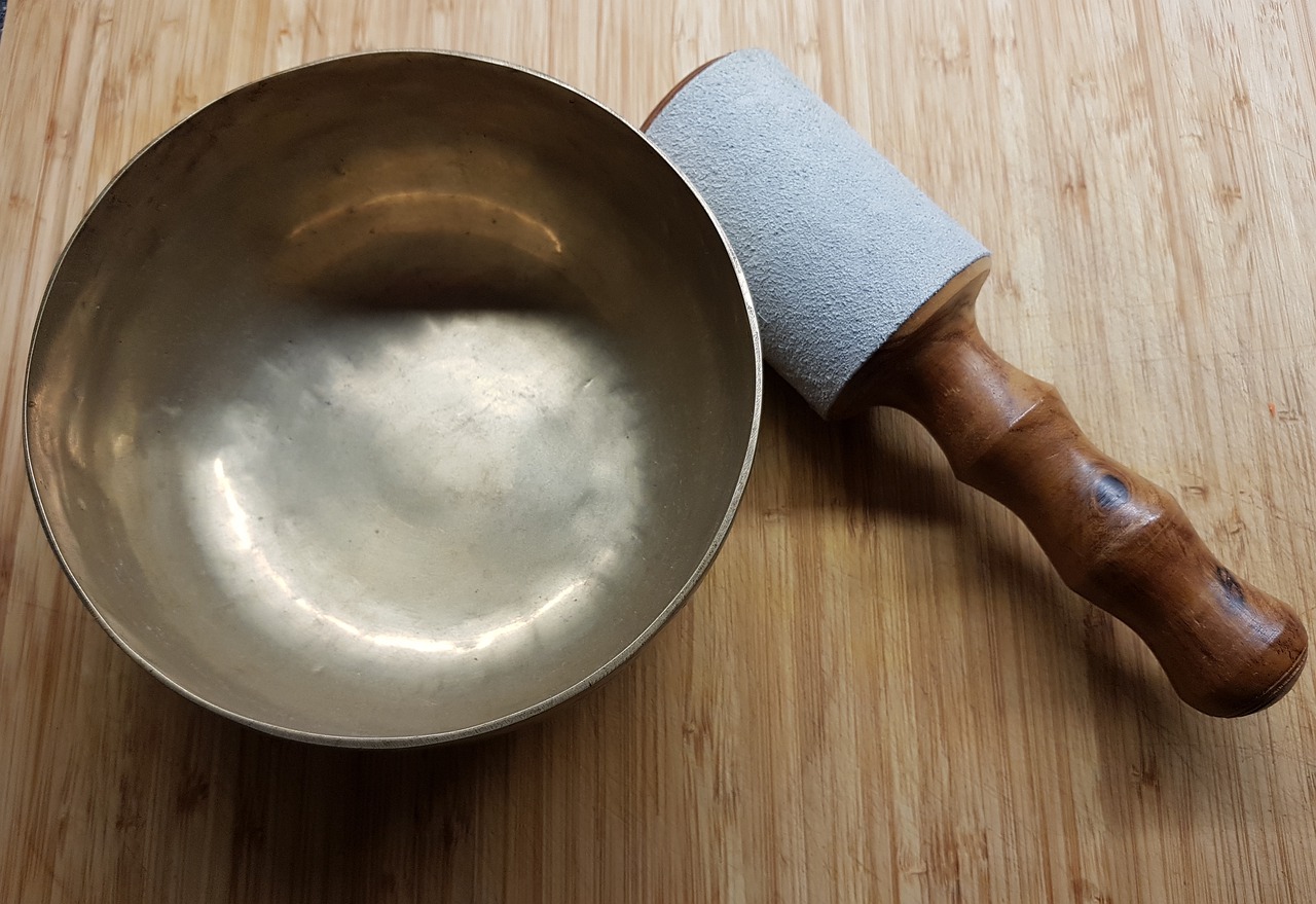 singing bowl  brass  relaxation free photo