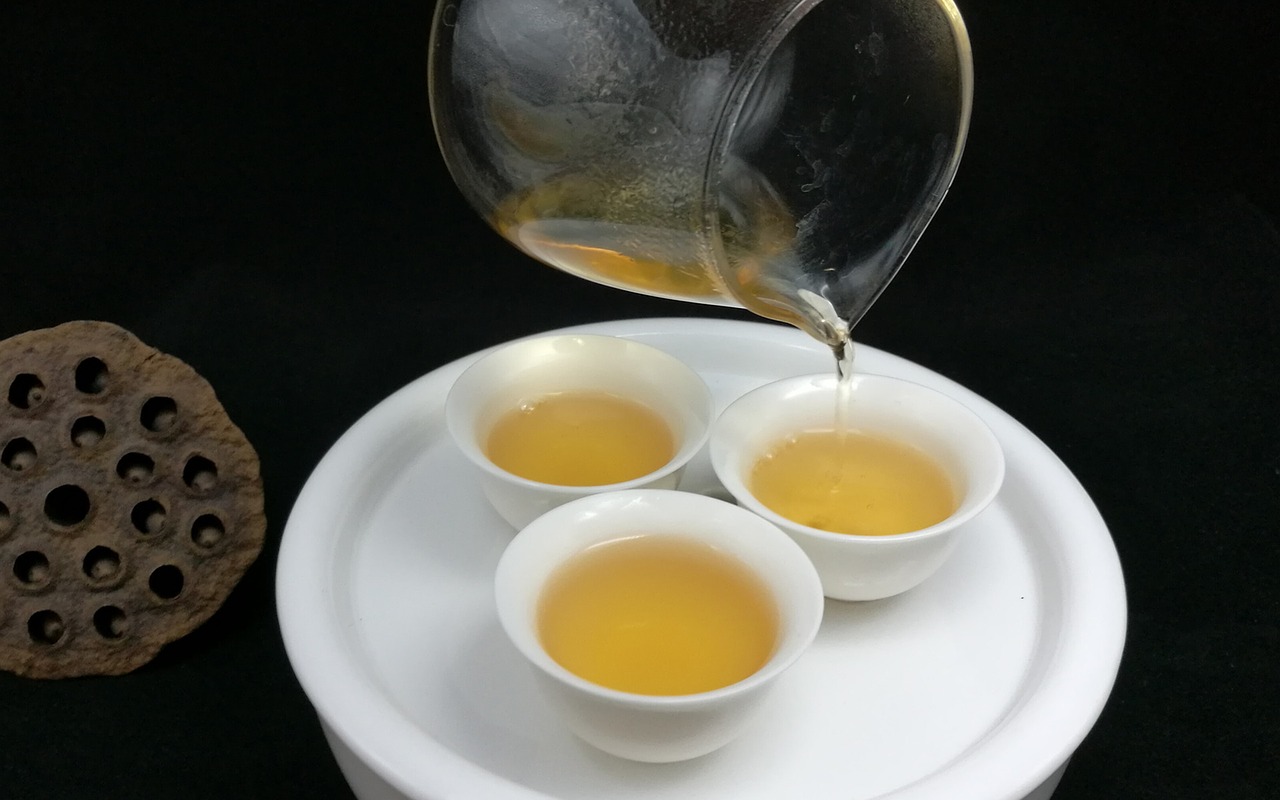 single clump tea duck shit aroma oolong tea free photo