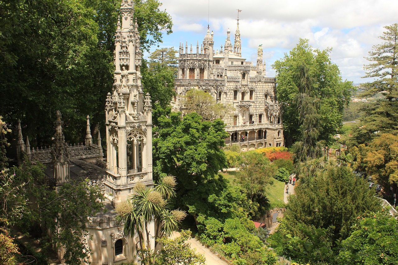 sintra palace mystique free photo