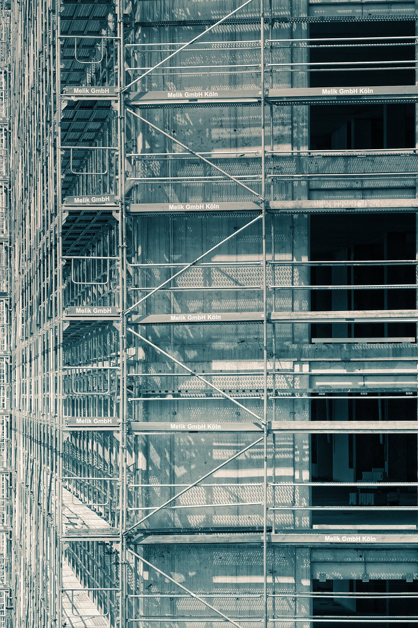 site  scaffolding  scaffold free photo