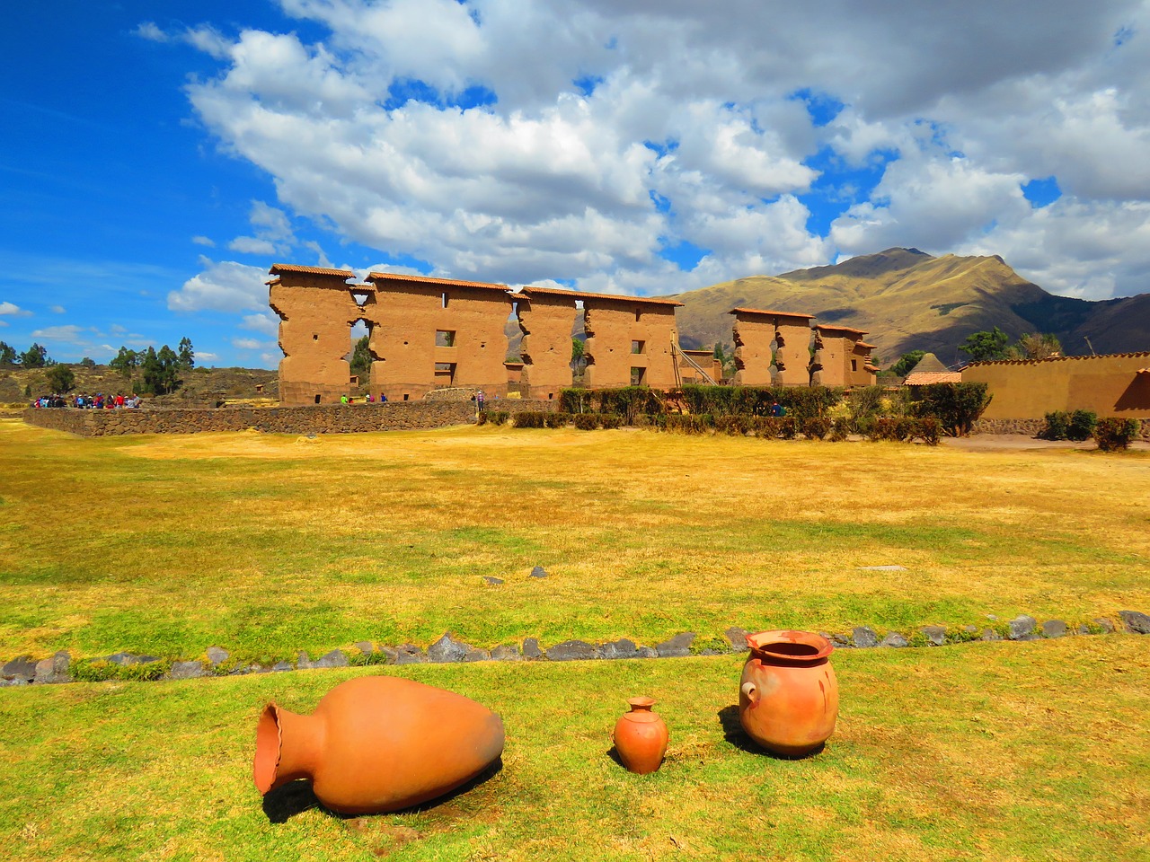 site arqueologico peru archaeological site free photo