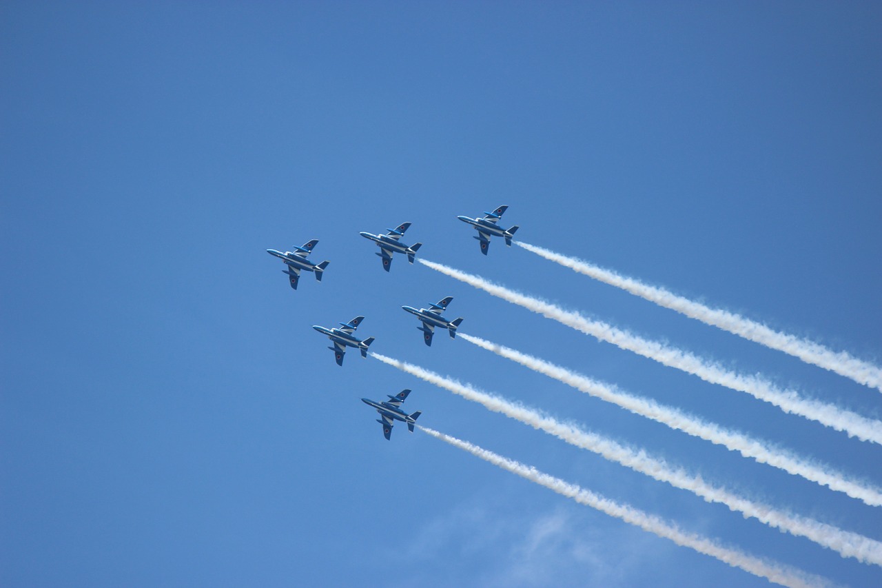 six tamamatsuri blue impulse reconstruction free photo