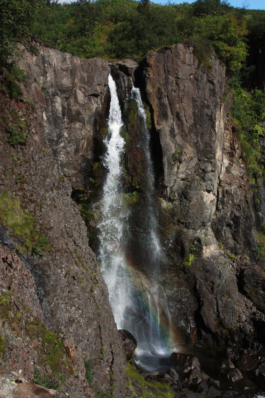 skaftafell national park dynjandi waterfall free photo