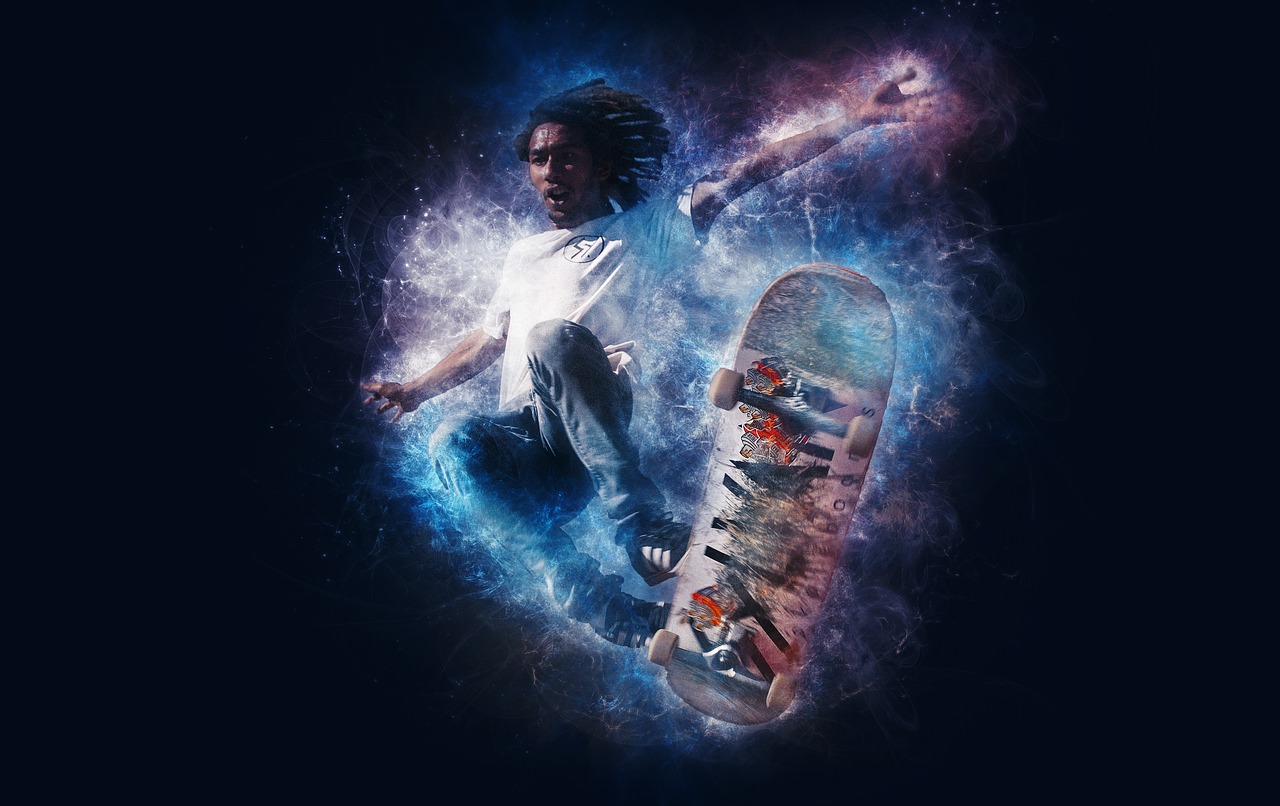 skateboard sport skateboarder free photo
