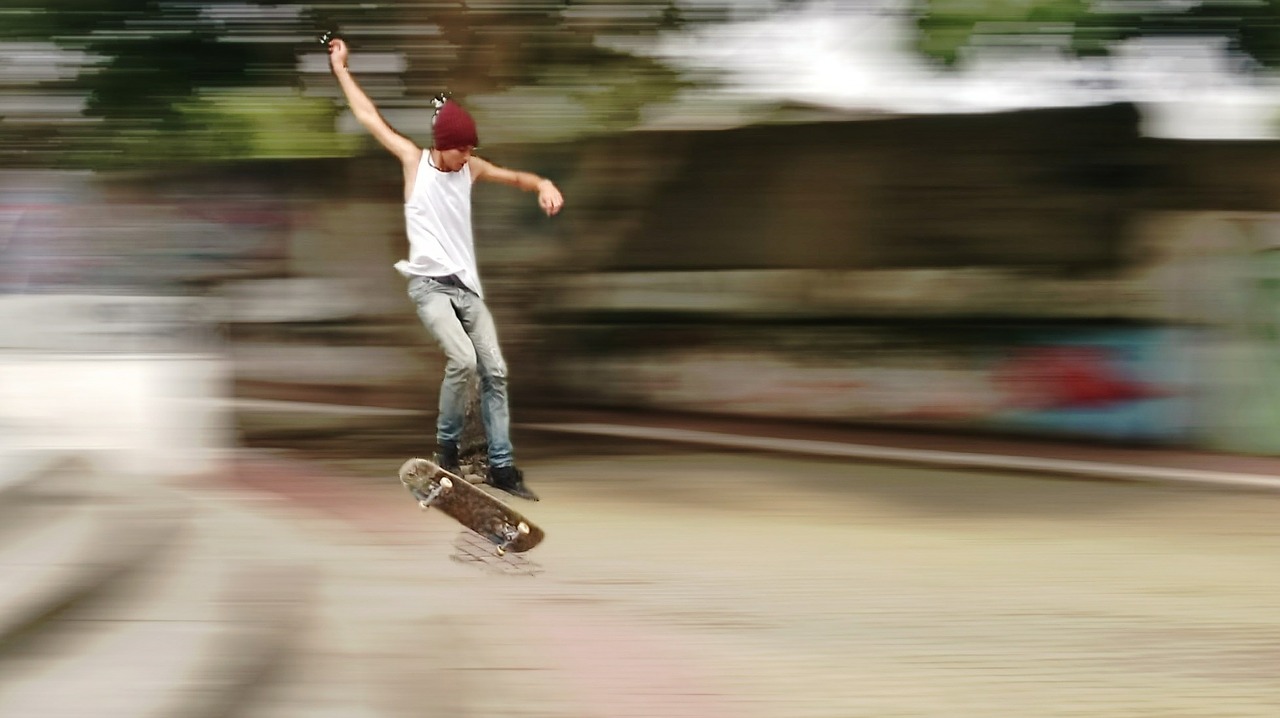 skateboard sport skater free photo