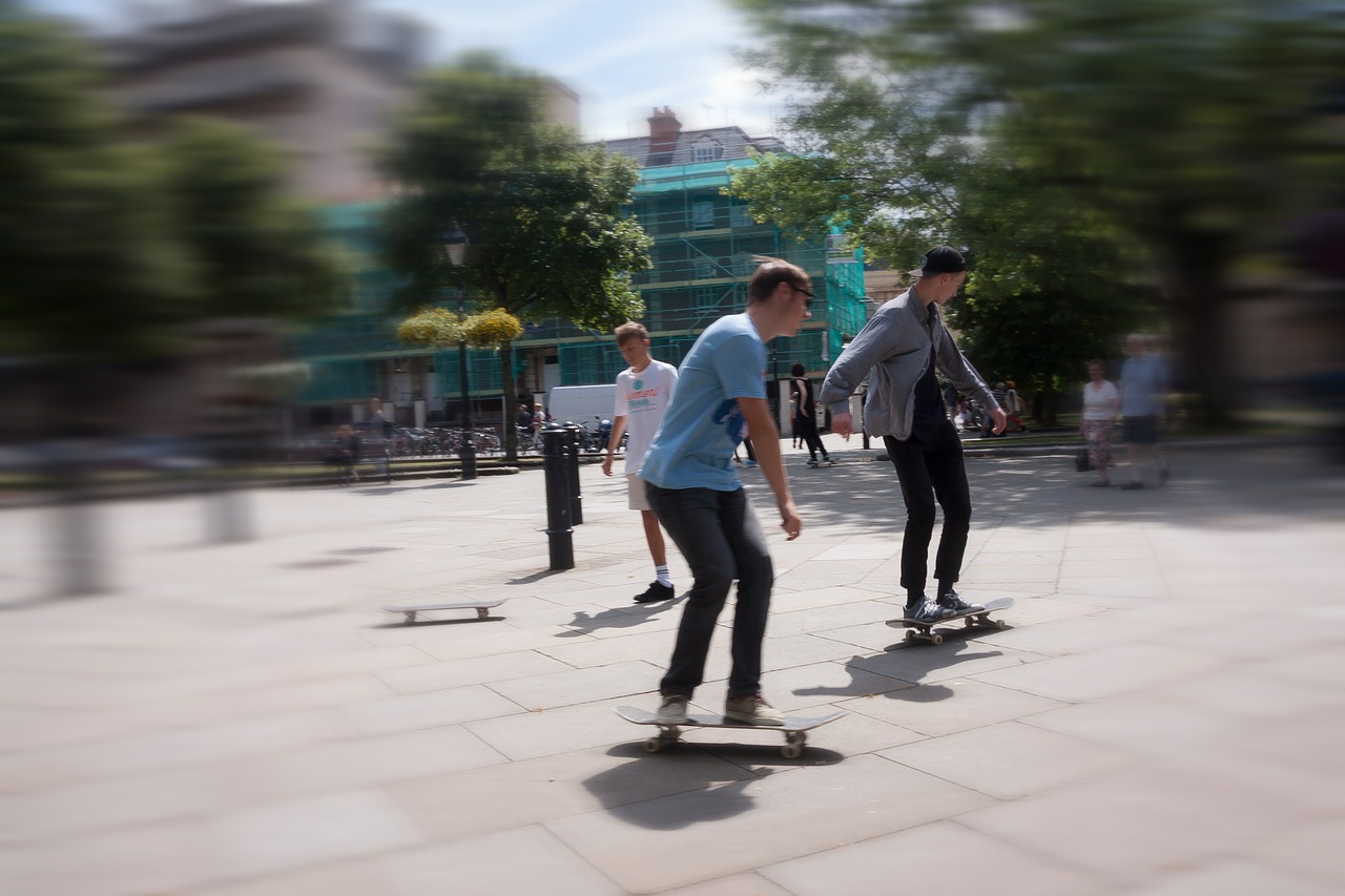 skateboard roll move free photo