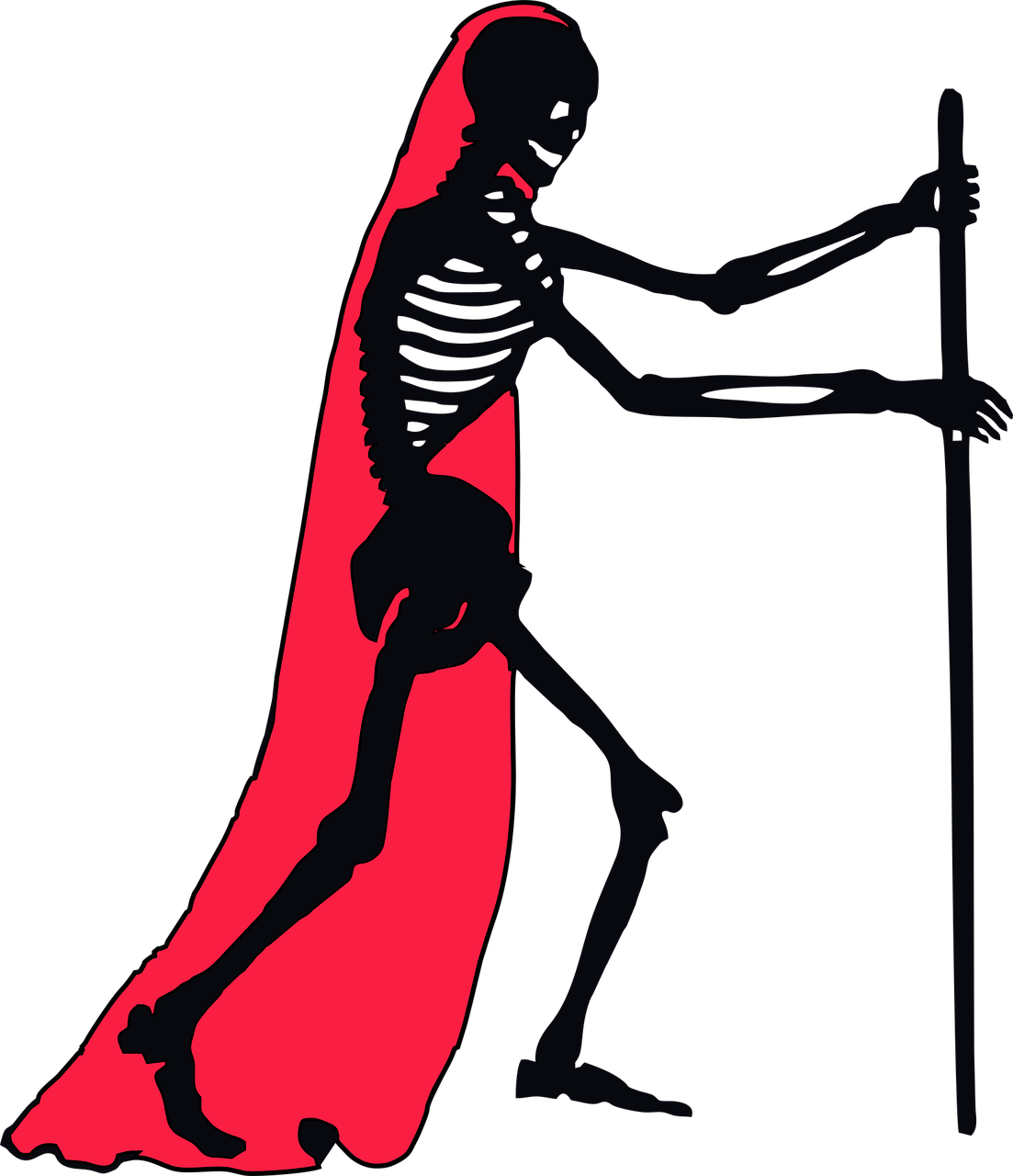 skeleton bones horror free photo