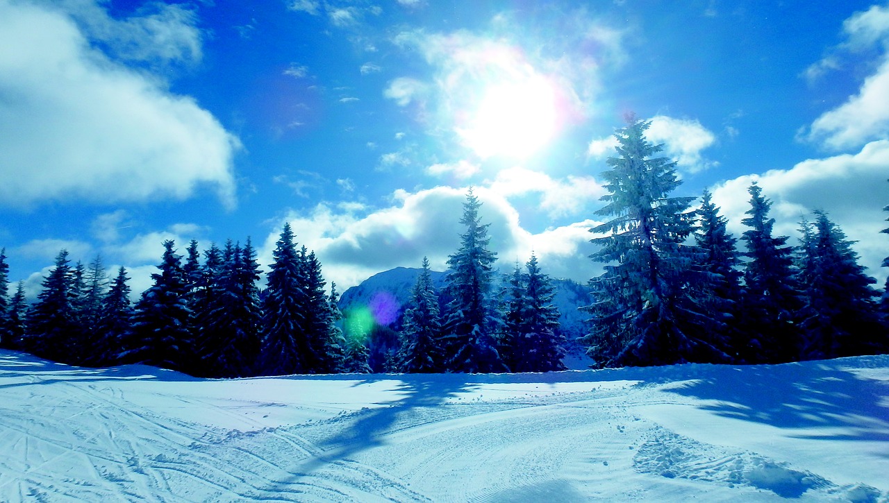 ski ski holidays landscape free photo