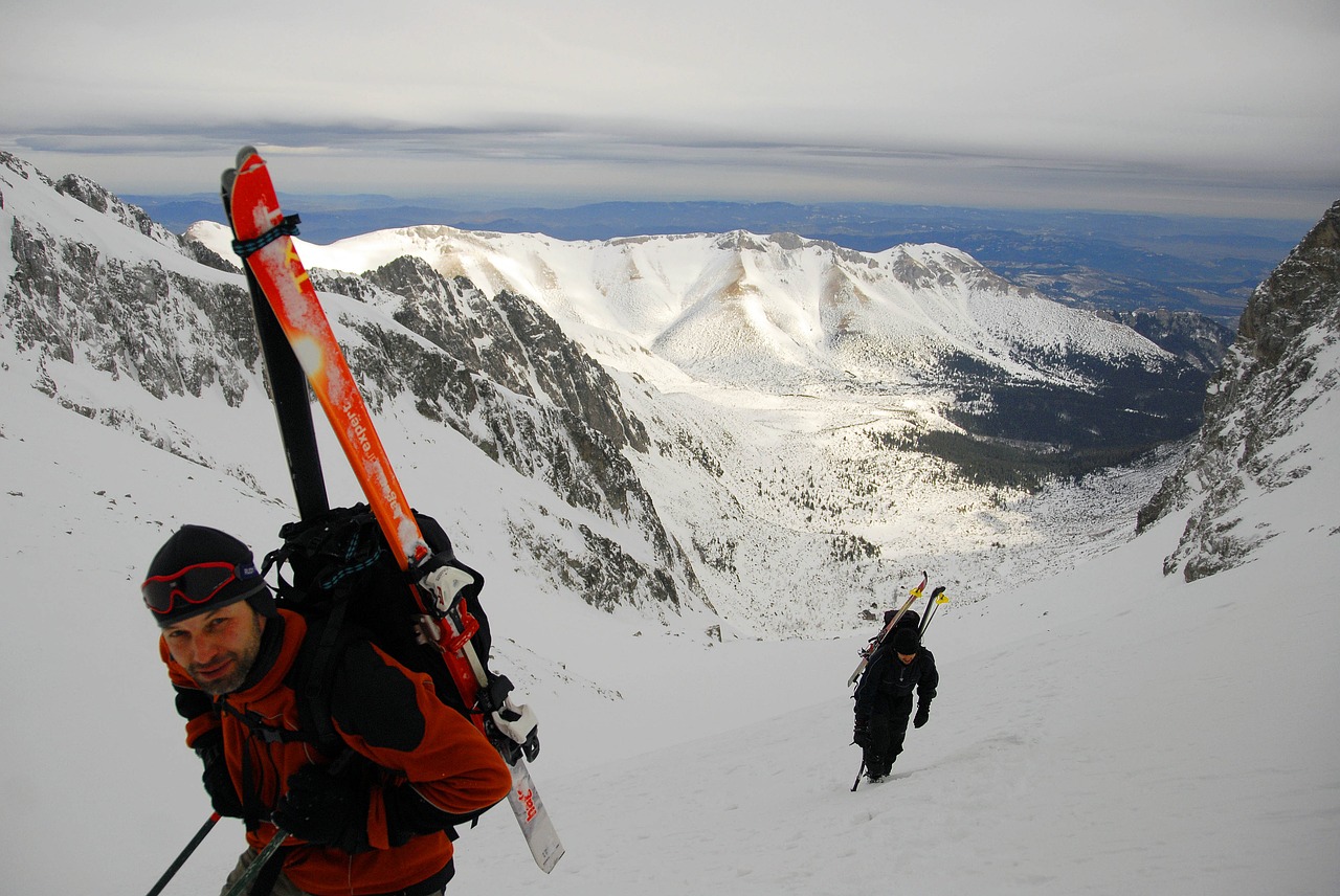 ski ski mountaineering mountains free photo