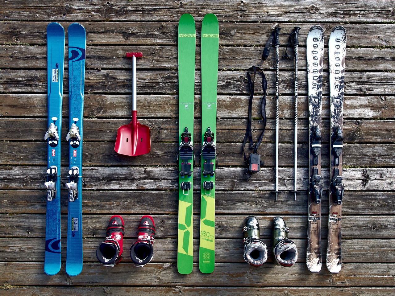 ski equipment skiing free photo