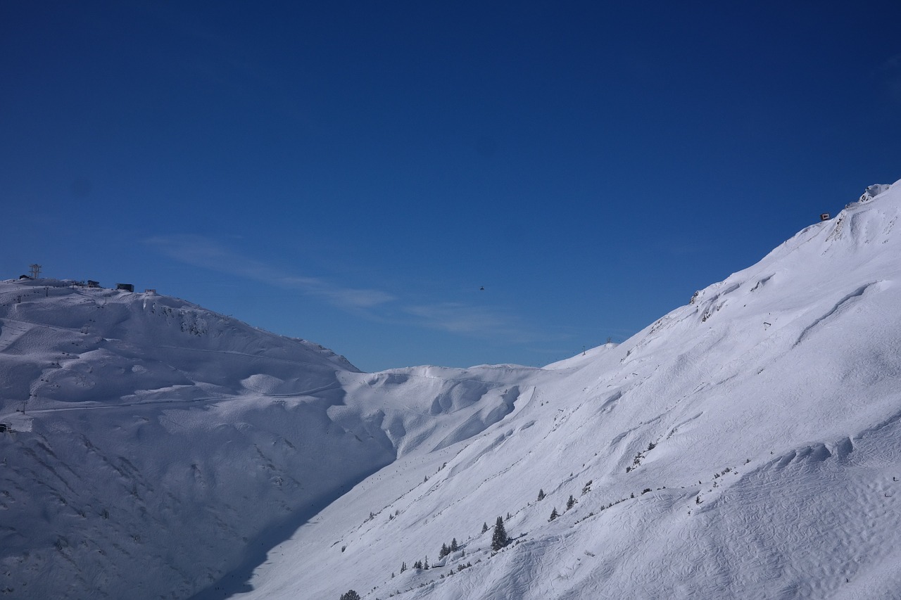 ski area arlberg winter free photo