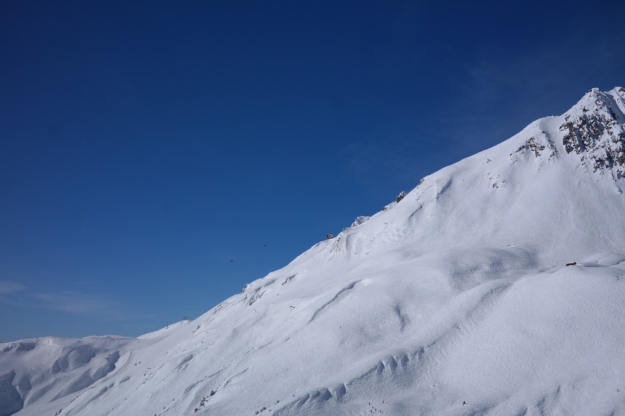 ski area arlberg winter free photo