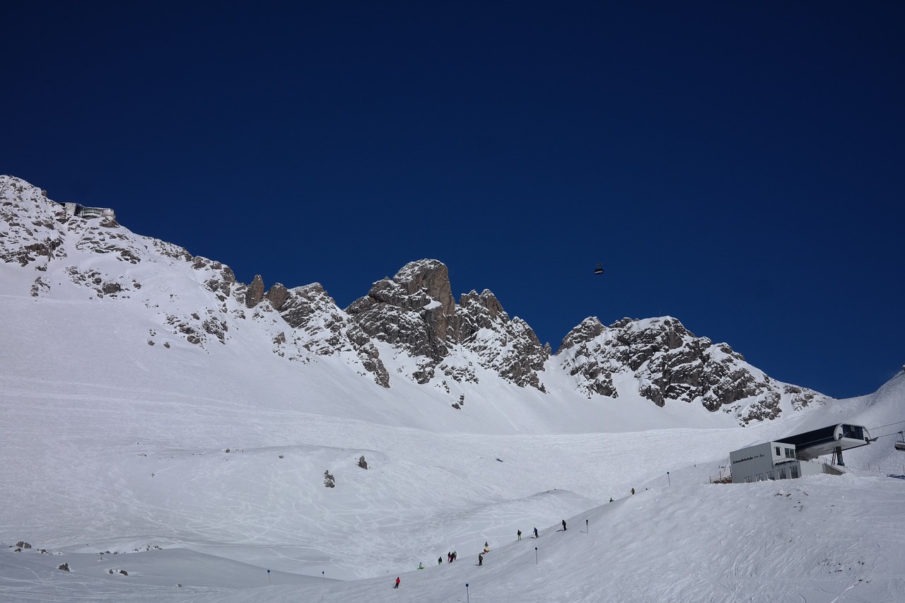 ski area arlberg winter free photo