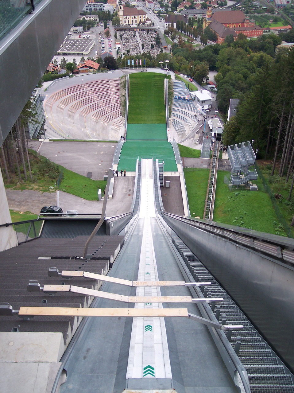 ski-jump ski jumping hill sports venue free photo