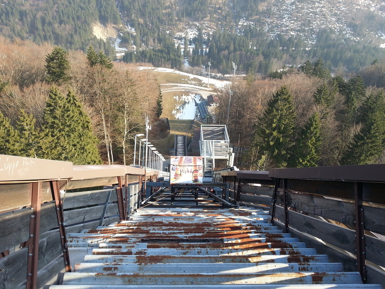 ski jump allgäu hill free photo