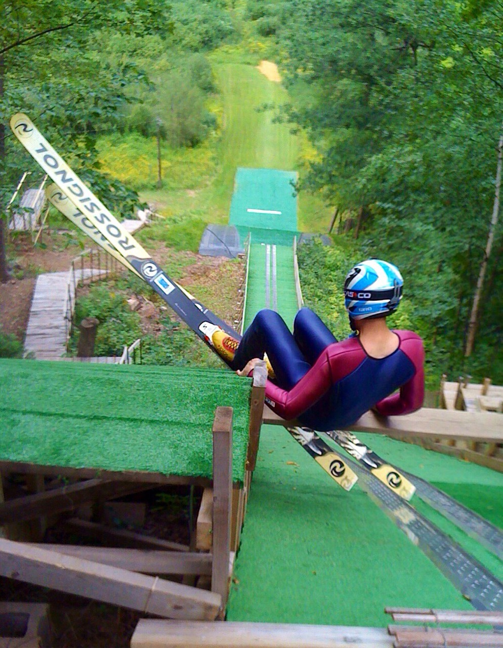 ski jumping ski extreme free photo