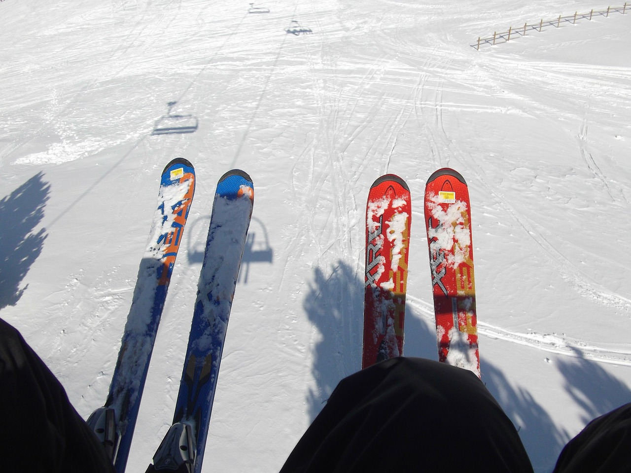 ski lift ski skiing free photo