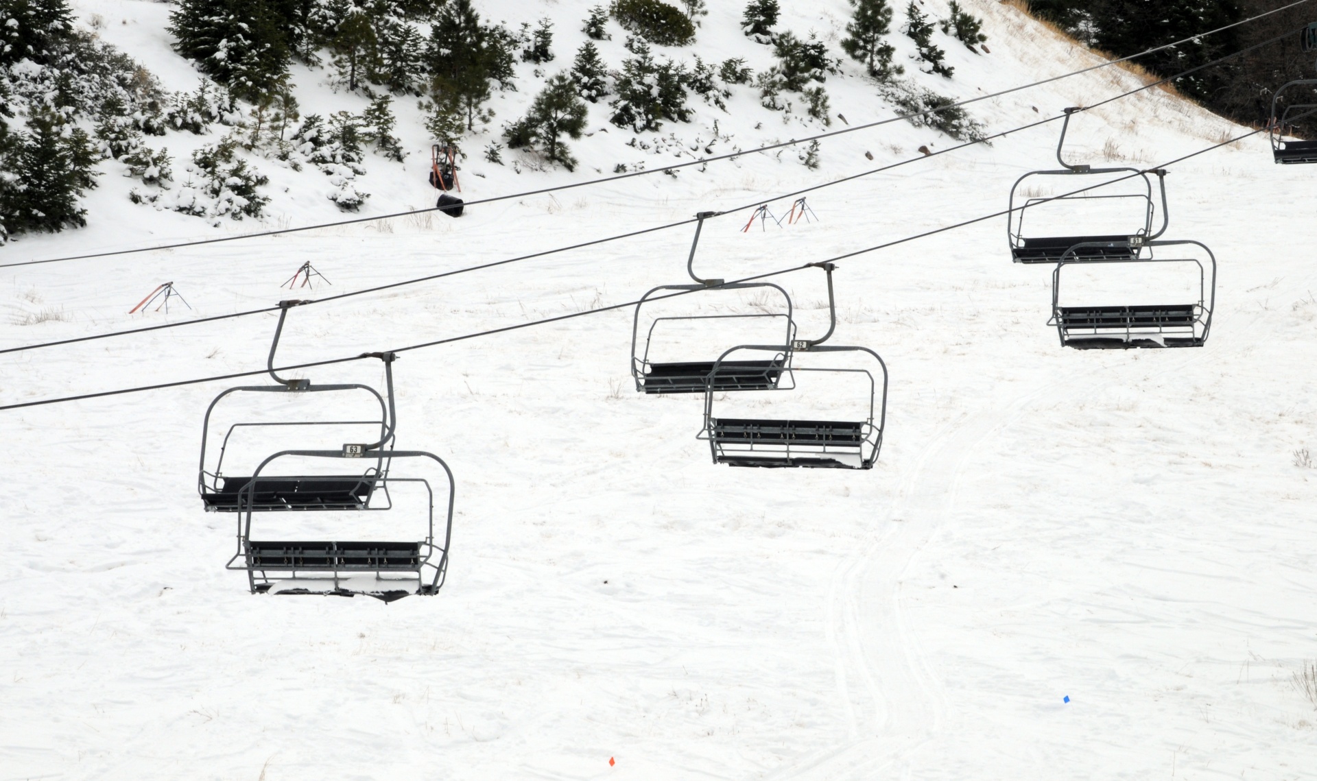 ski lifts ski skiing free photo