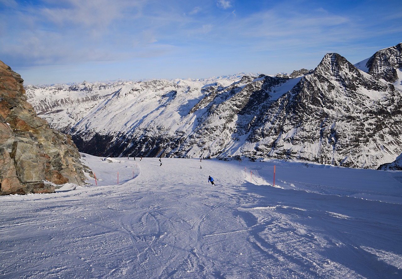 ski run ski slope ski resort free photo