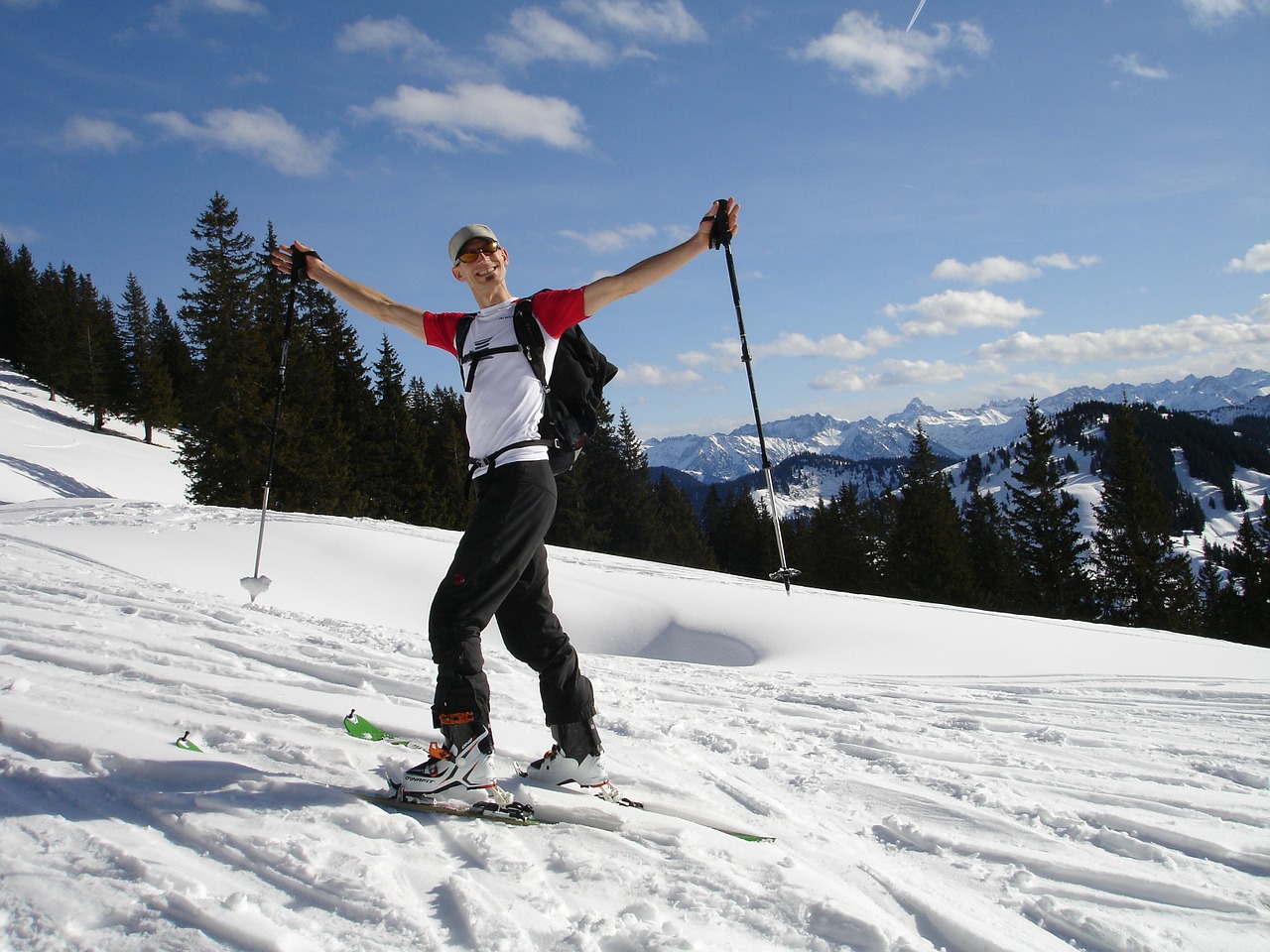 backcountry skiiing skitouren predecessor look forward free photo
