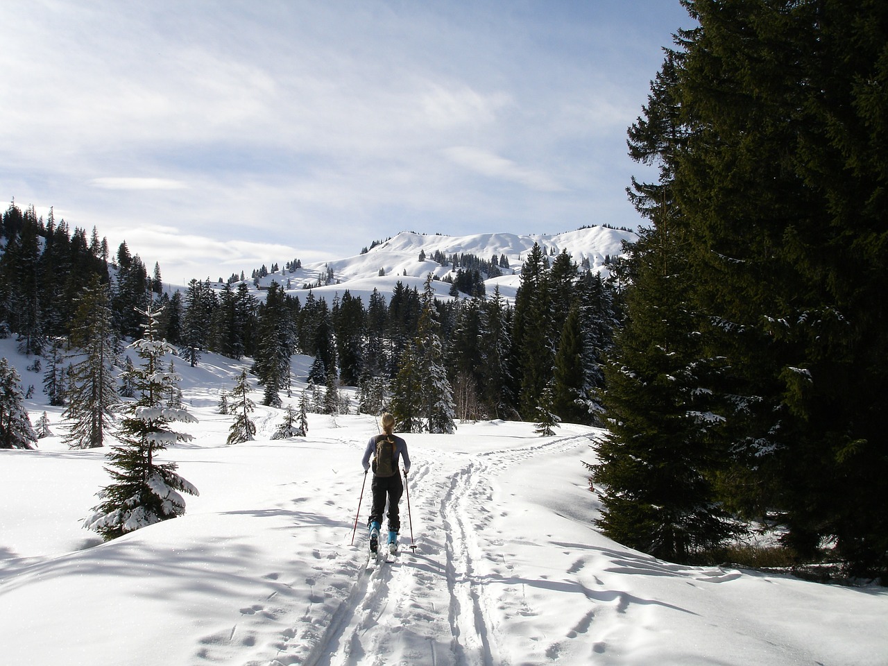 backcountry skiiing skitouren predecessor diolkos free photo