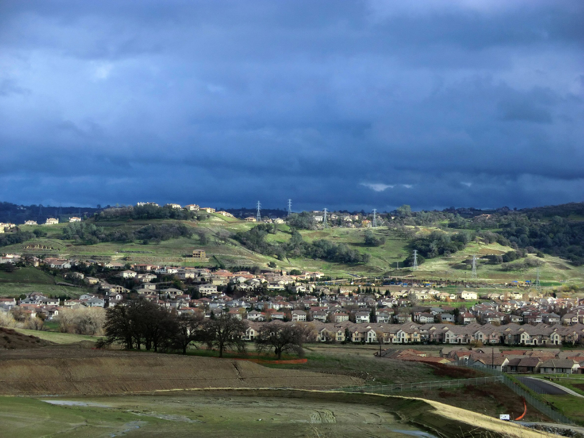 clouds storm landscape free photo