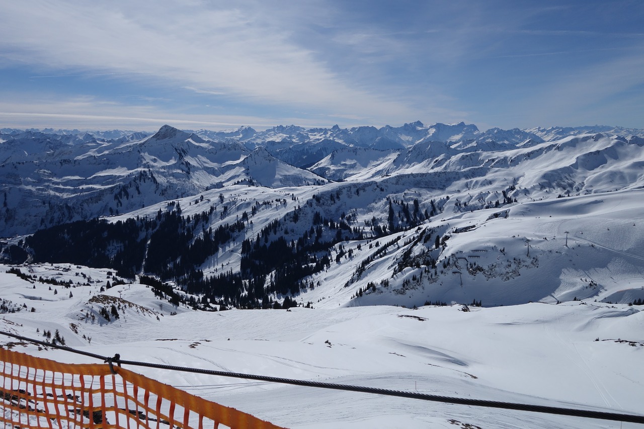 skiing damüls austria free photo