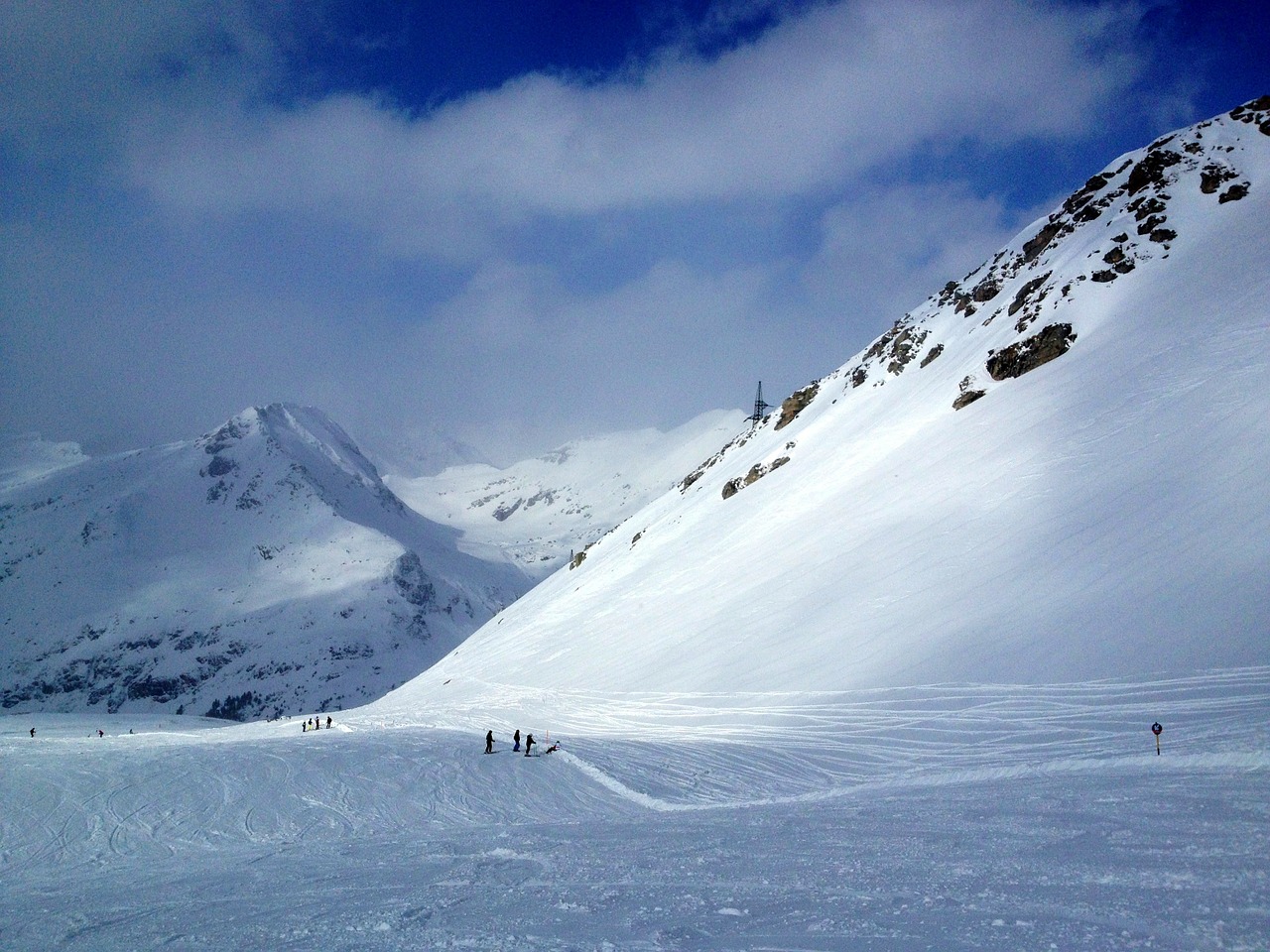 skiing alps austria free photo