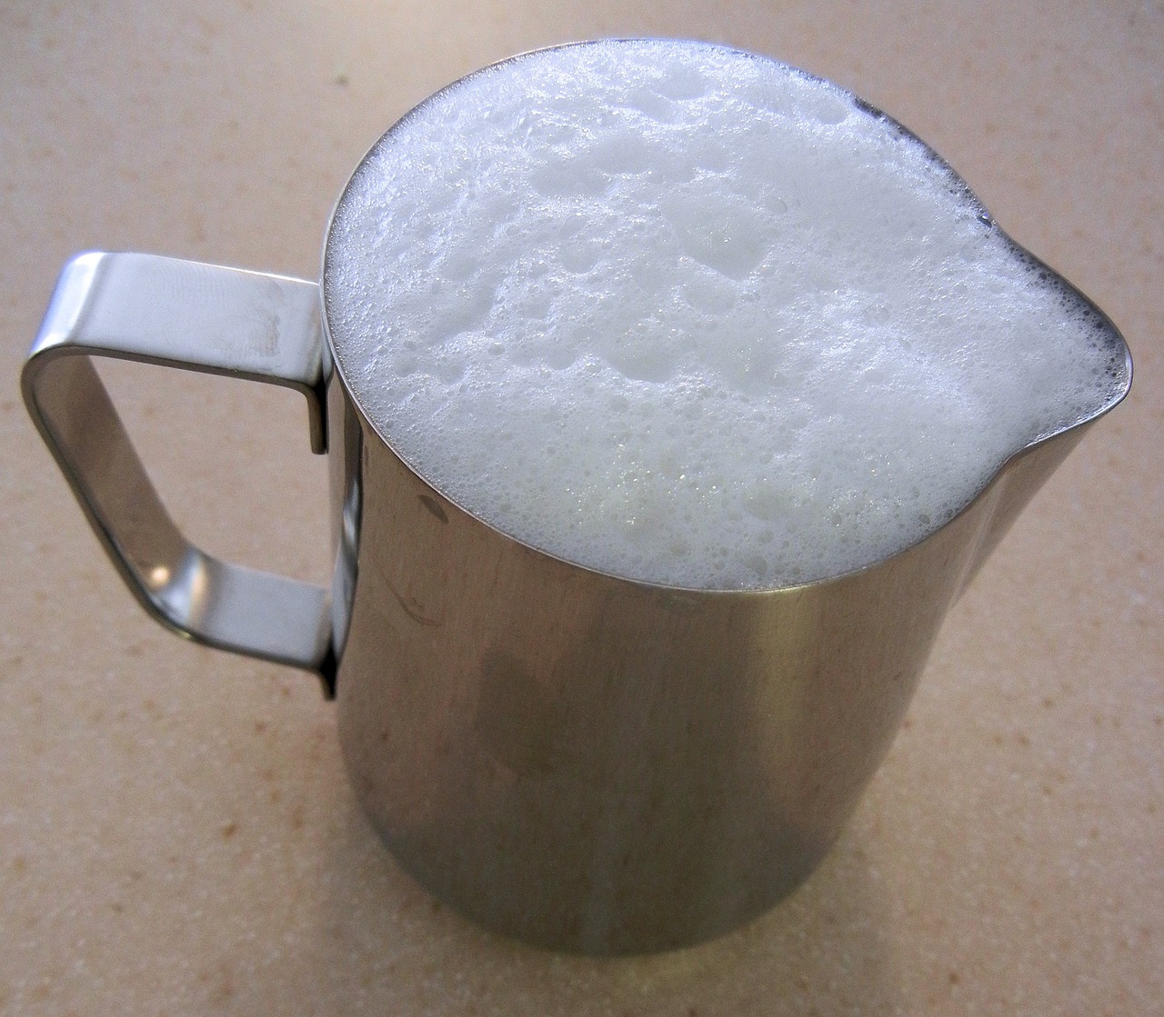 skim milk foam dairy fresh free photo