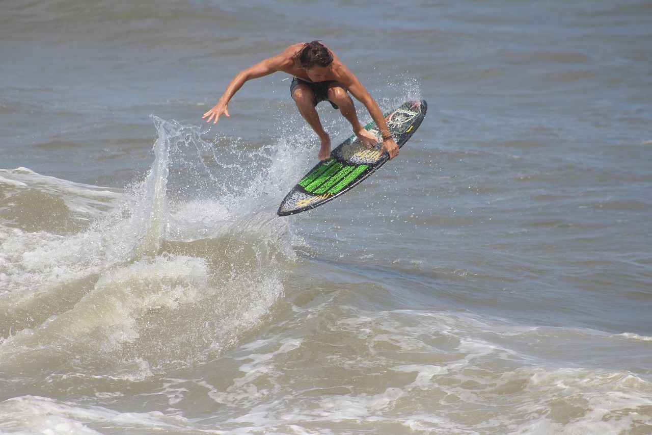 skimboard  skimboarding  beach free photo