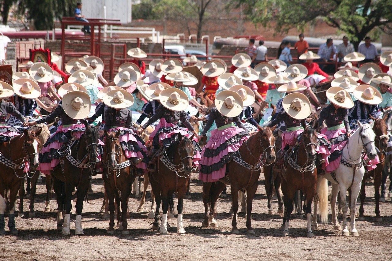 skirmish mexico tradition free photo