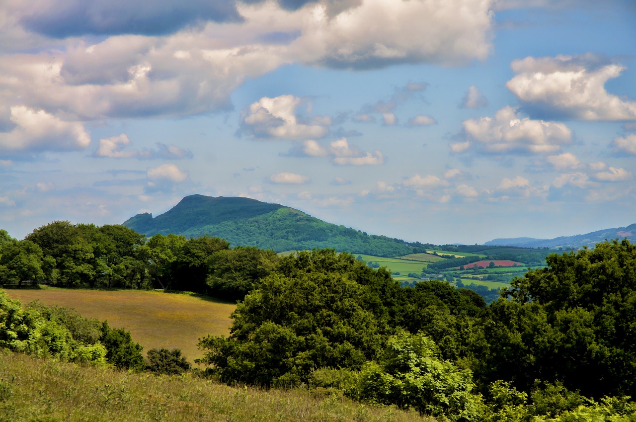 skirrid mountain hill mountain free photo