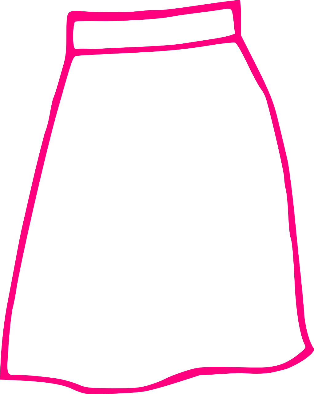 skirt pink long free photo