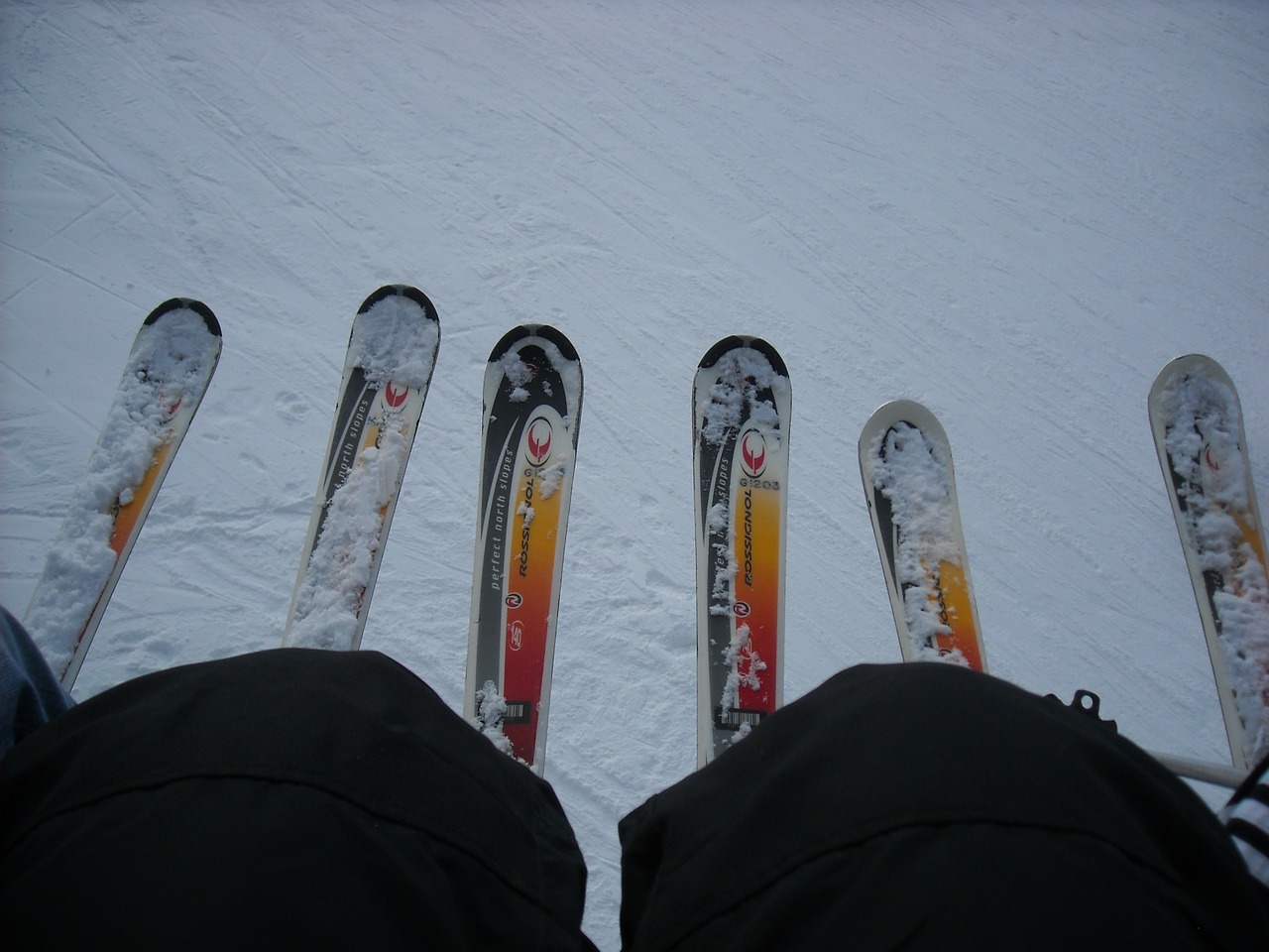 skis lift skiers free photo