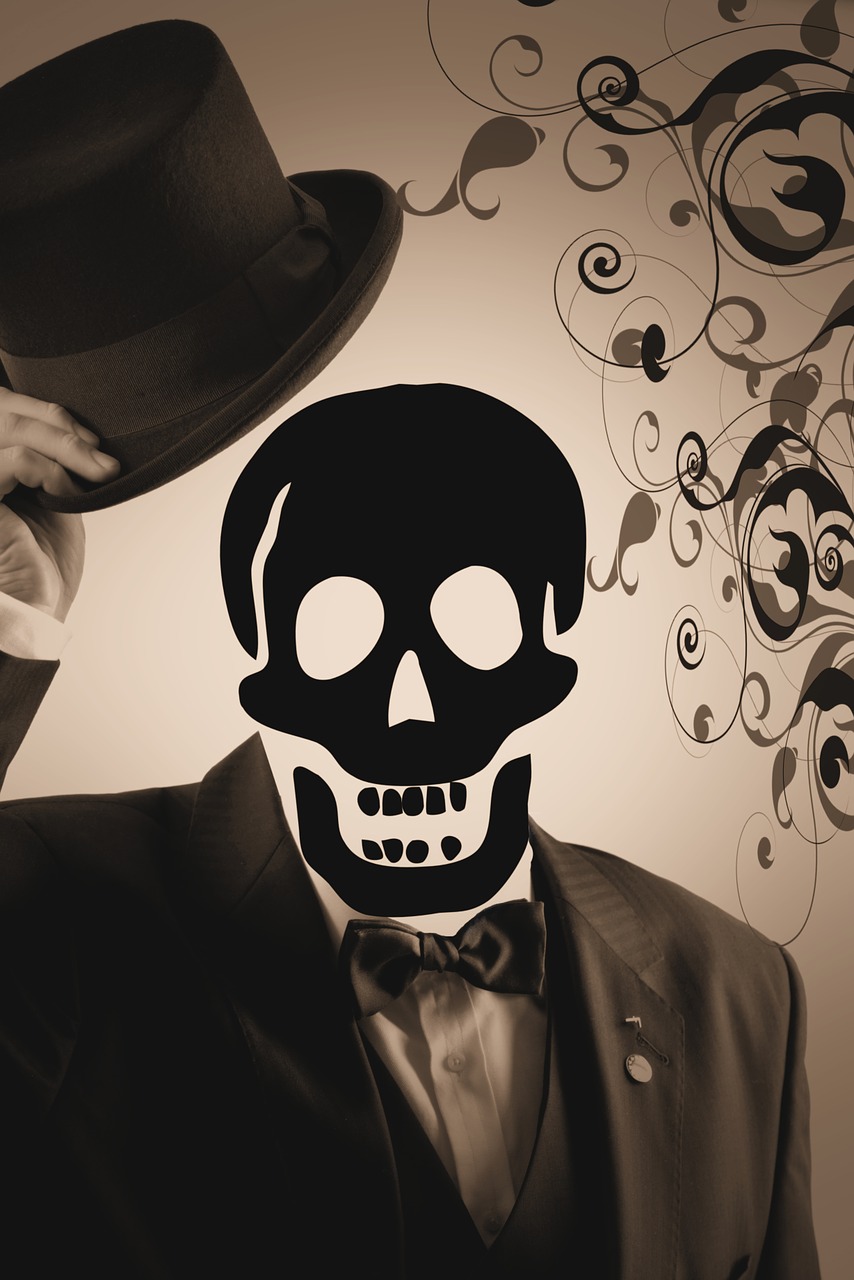 skull skull and crossbones death free photo