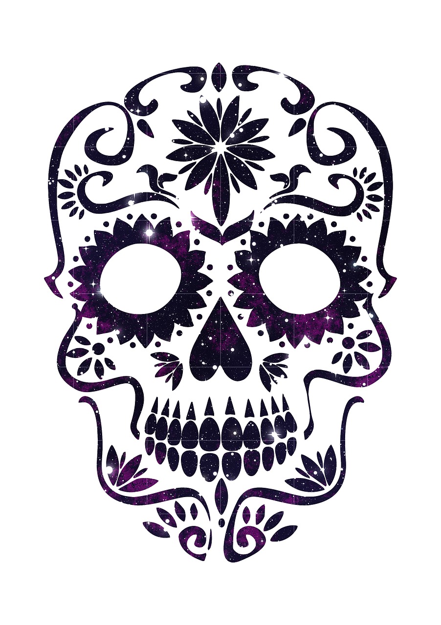 skull sugar skull mexican free photo