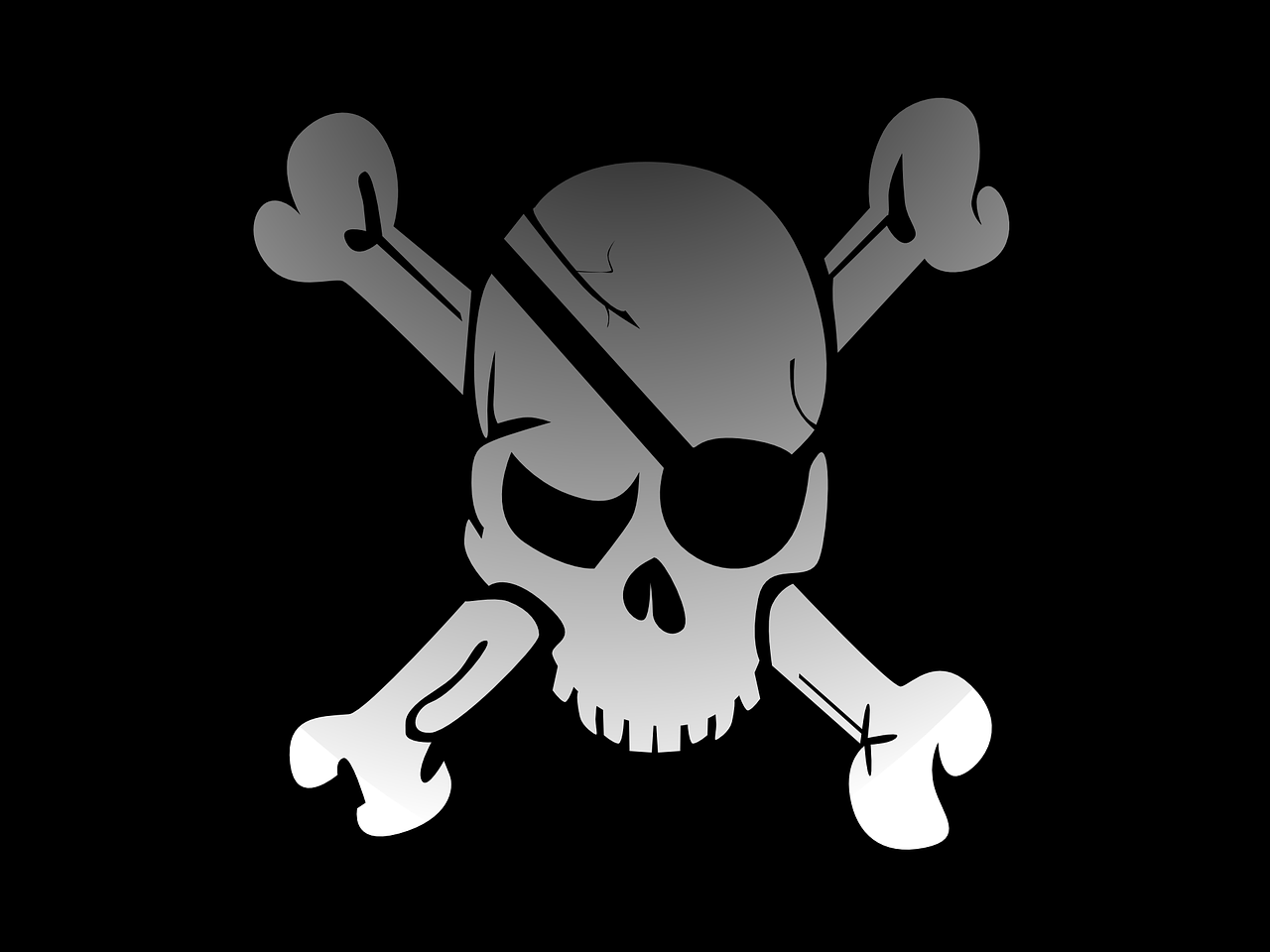 skull crossbones pirate free photo