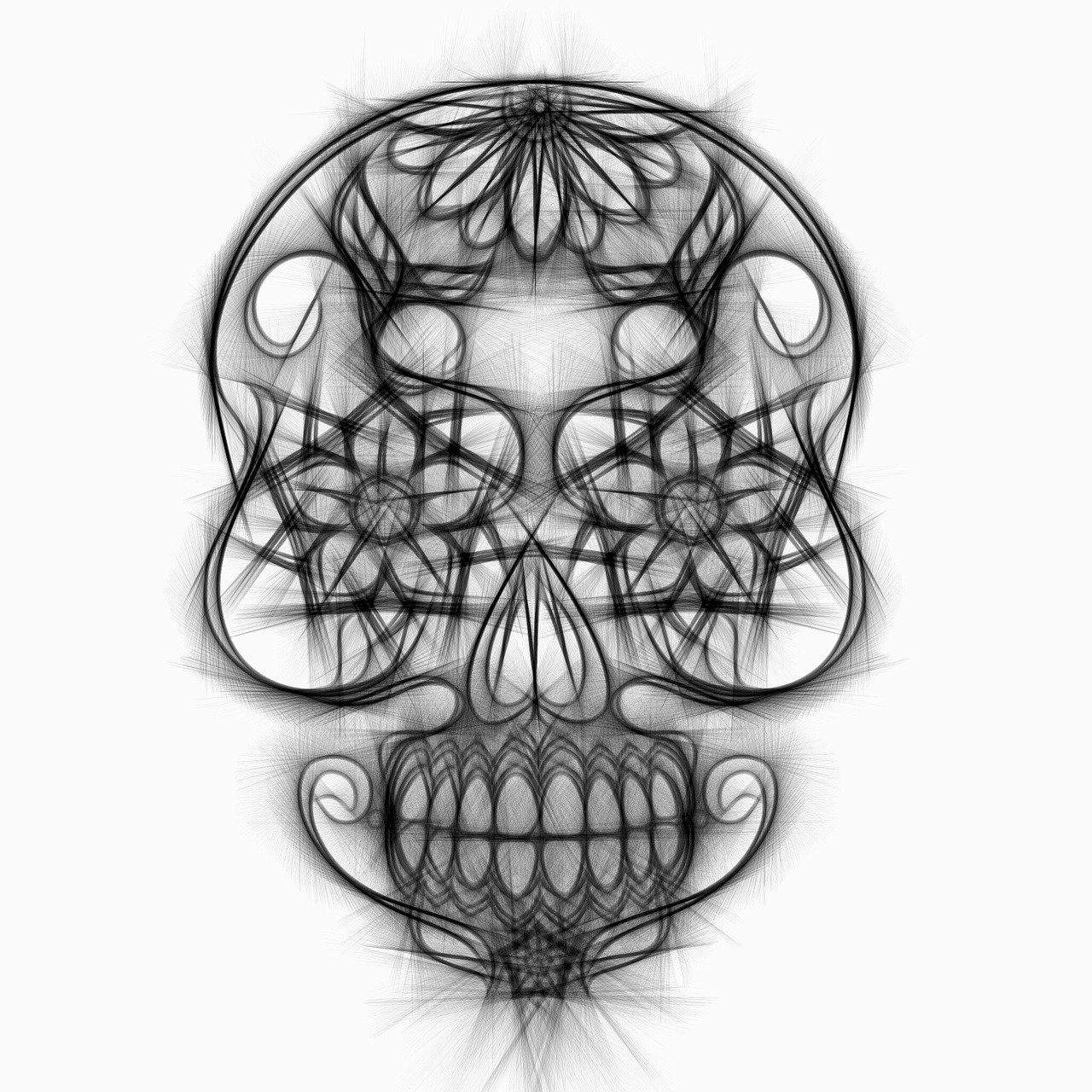 skull and crossbones drawing pencil free photo