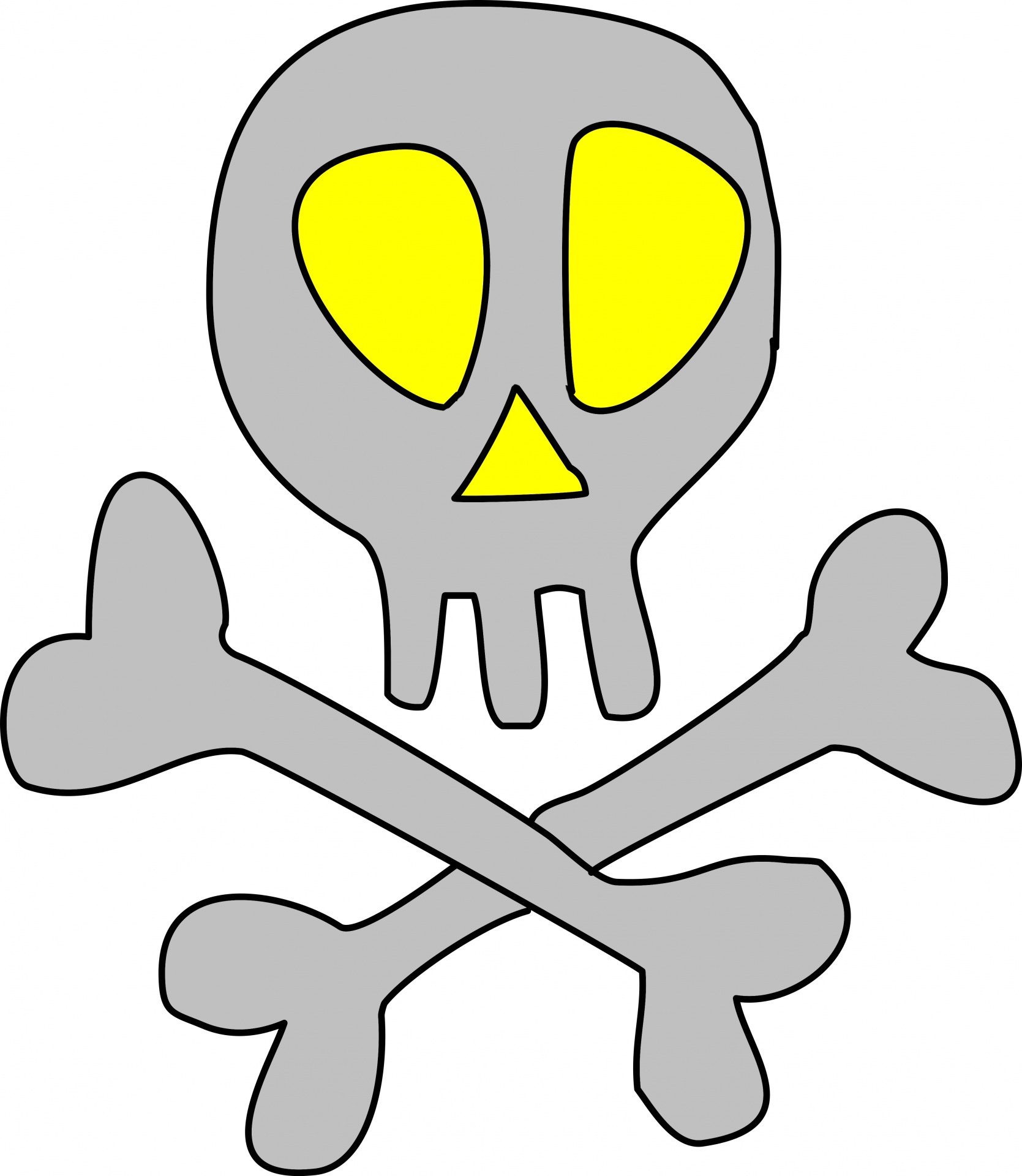 skull icon bone free photo