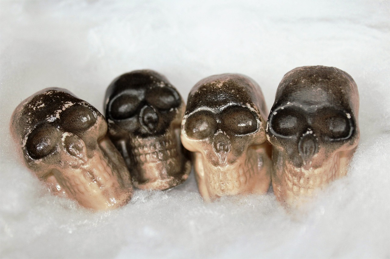 skulls halloween skull and crossbones free photo