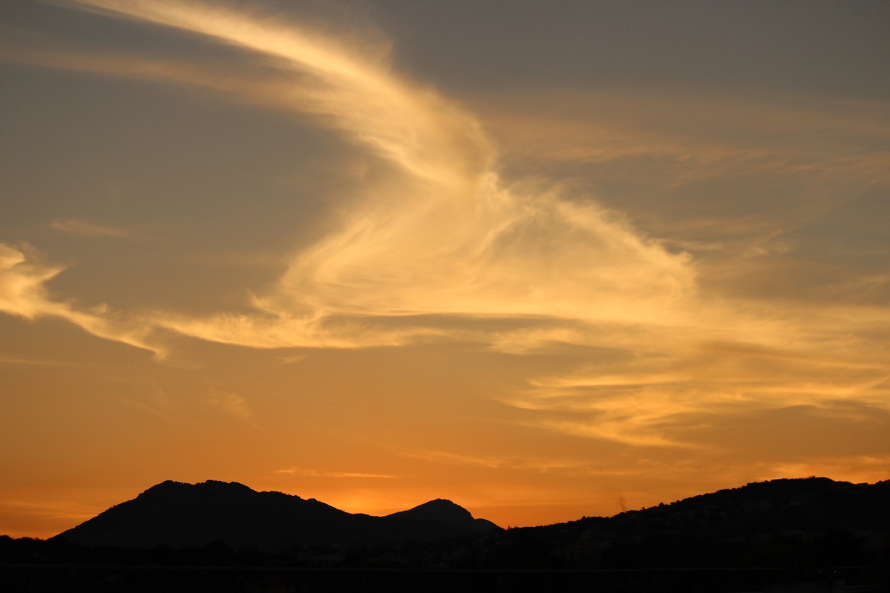 sky cloud sunset free photo