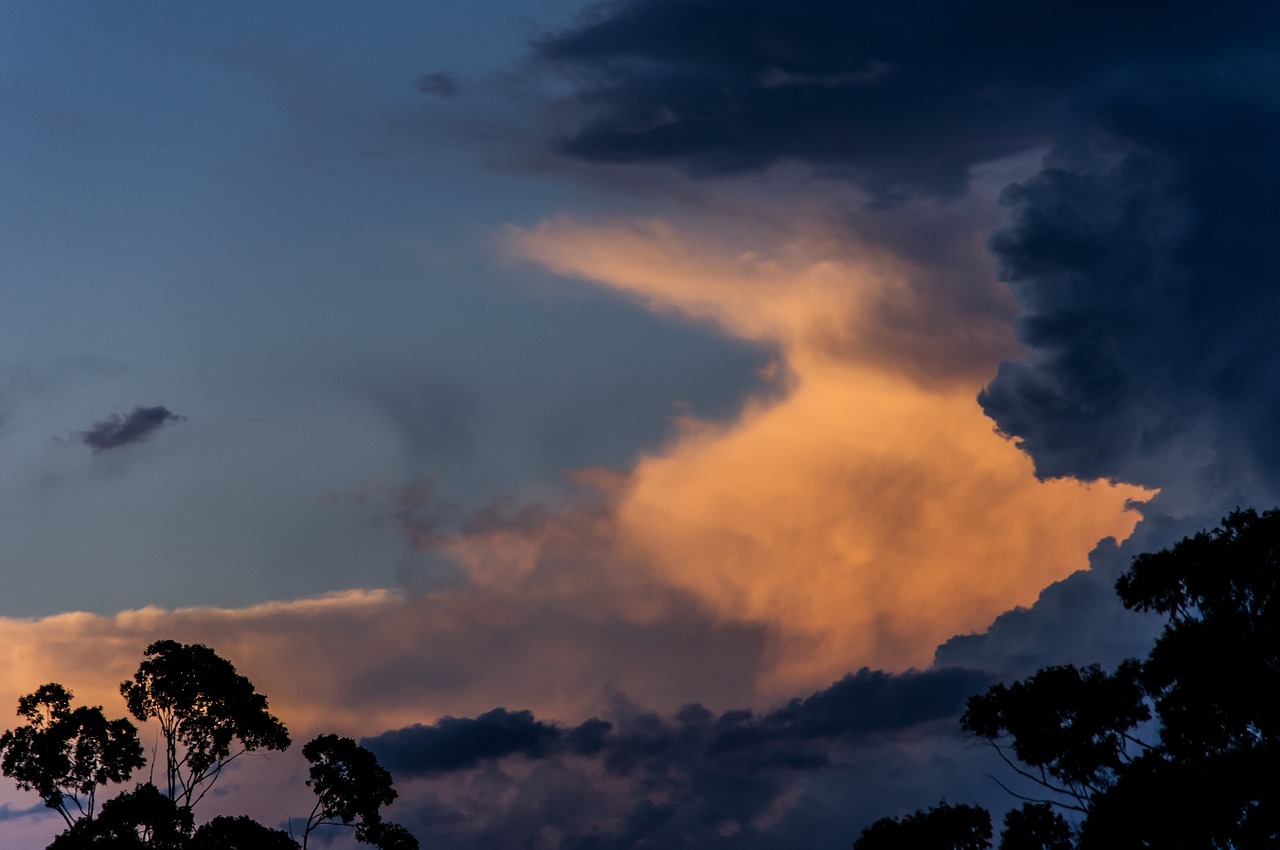 sky cloud sunset free photo