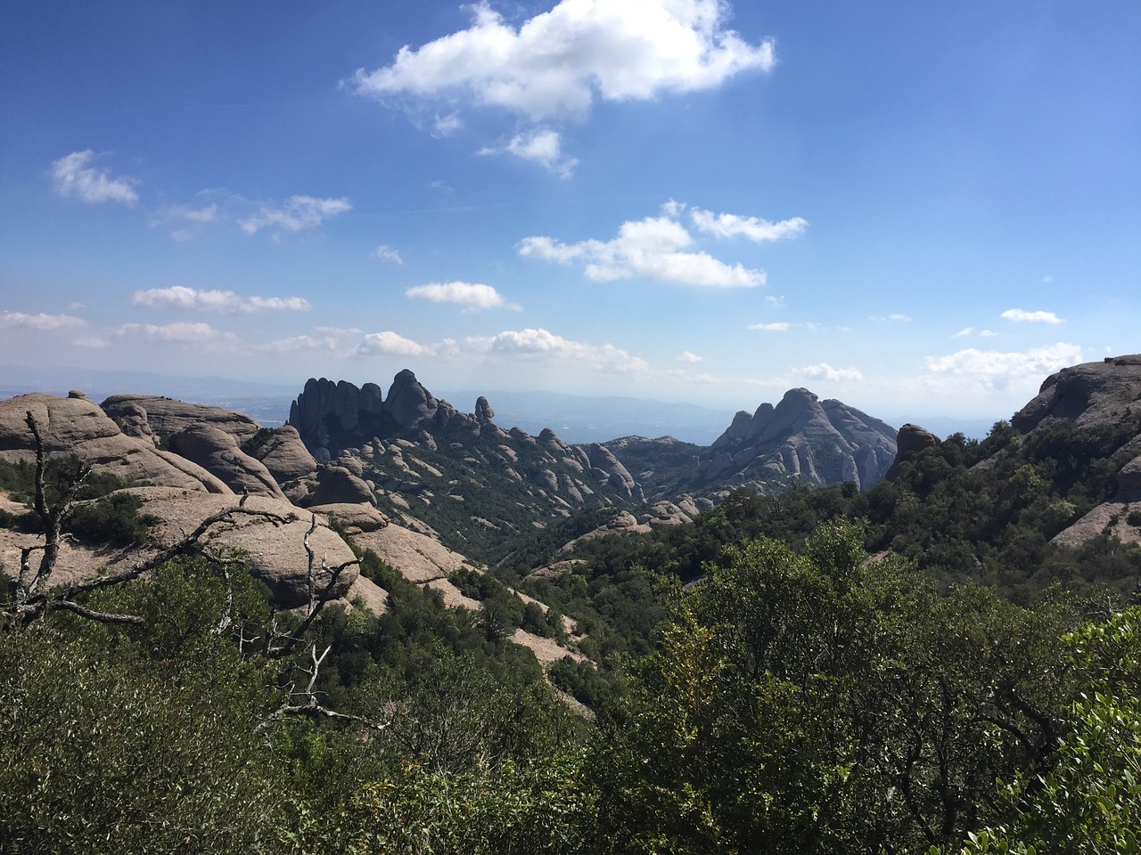 sky mountain montserrat free photo