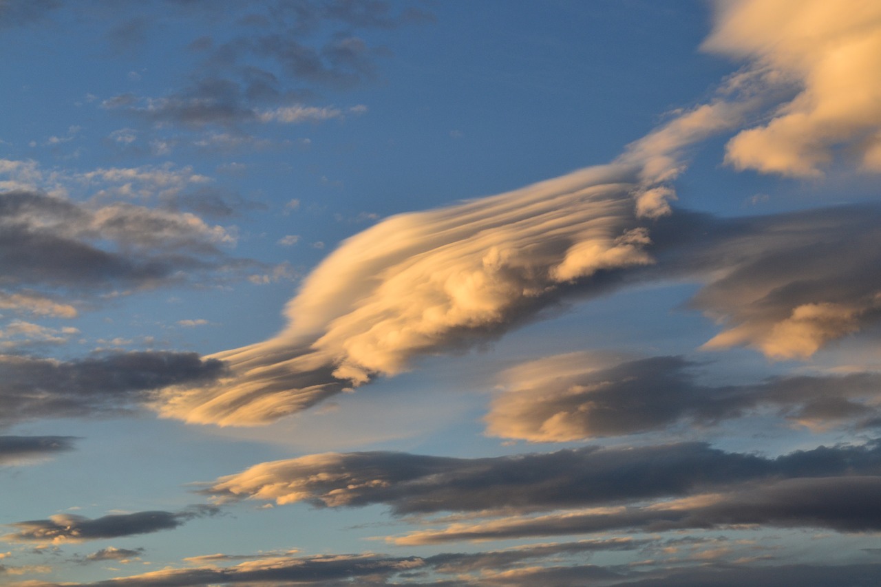 sky clouds summer free photo