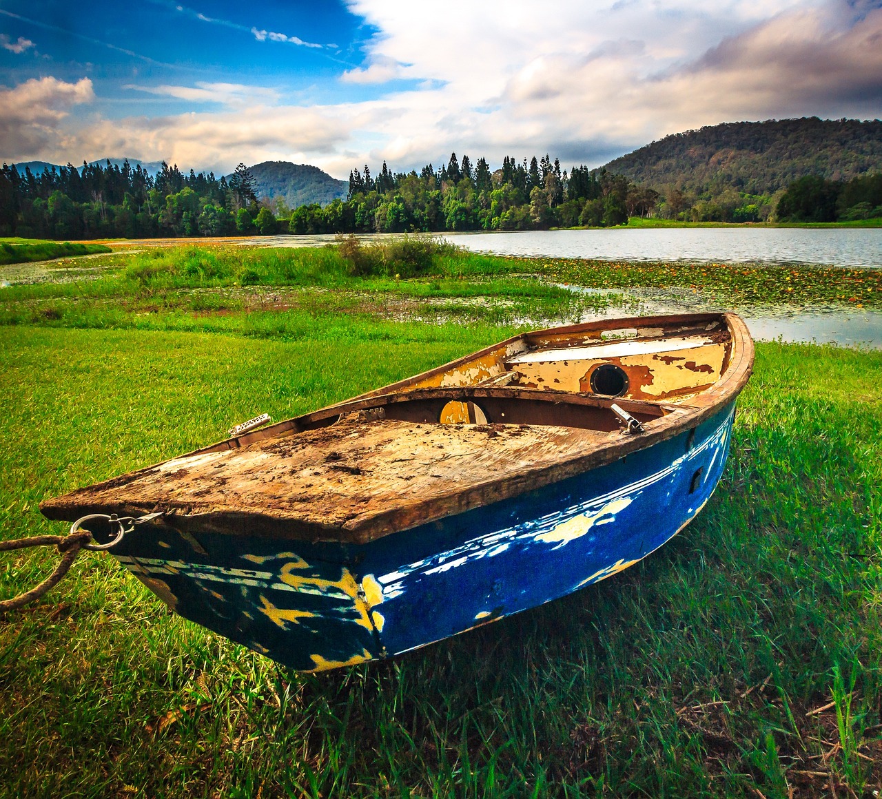 sky cloud boat free photo