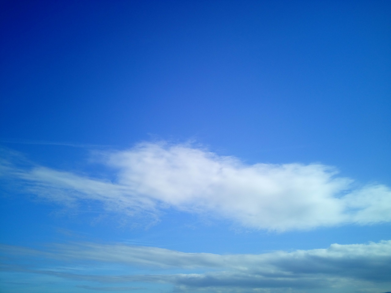 sky clouds background free photo
