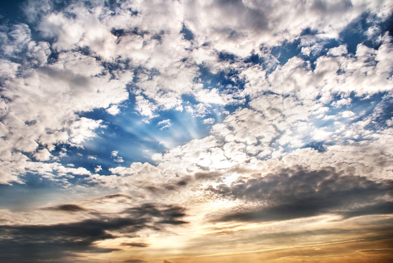 sky blue cloud free photo