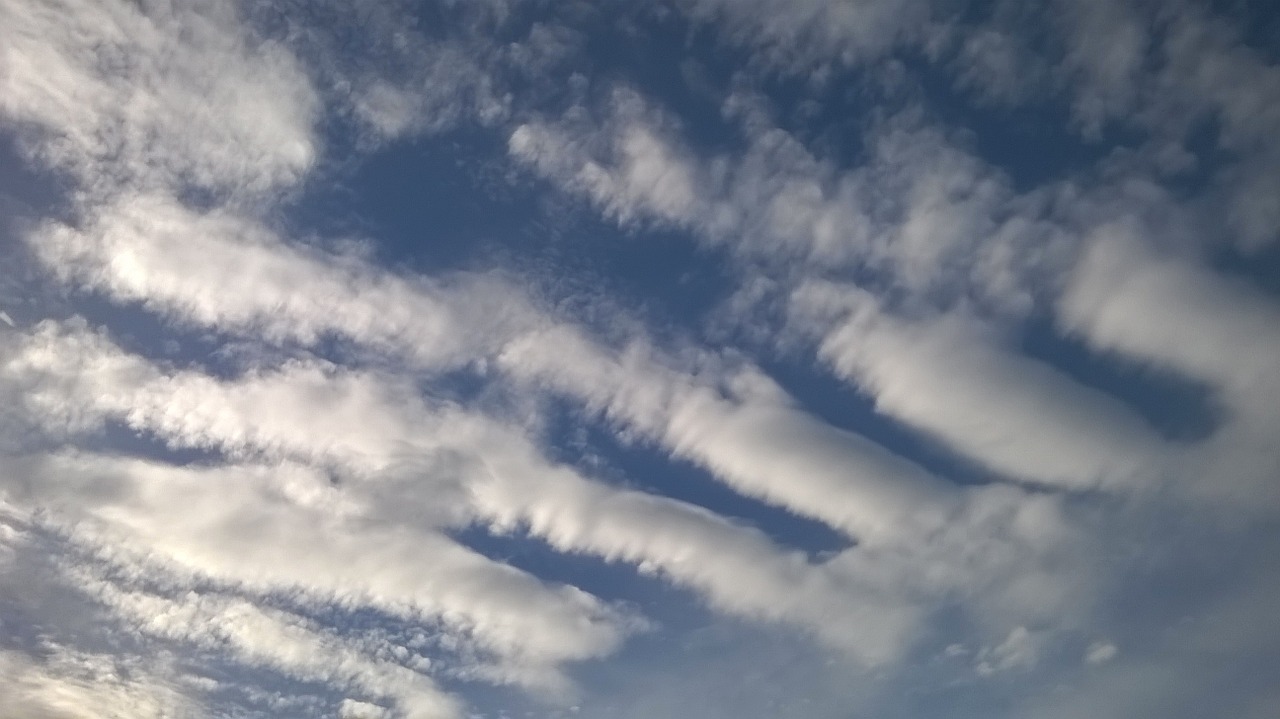 sky clouds blue free photo